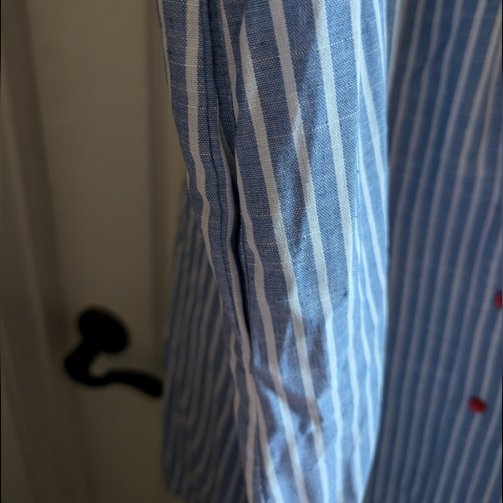 Hazel Blues Prairie Days Dress in Red Size 5XL - Picture 3 of 5